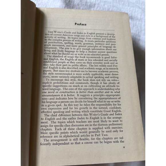 Writers Guide And Index To English By Porter G. Perrin 1942 Hardcover - Picture 7 of 16